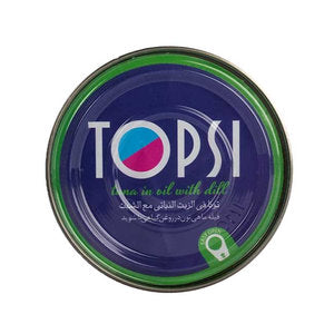 Tuna Chunk in Oil with Dill / Round Can with Easy Open Lid 180g Tuna Chunk in Oil with Dill / Round Can with Easy Open Lid 180g